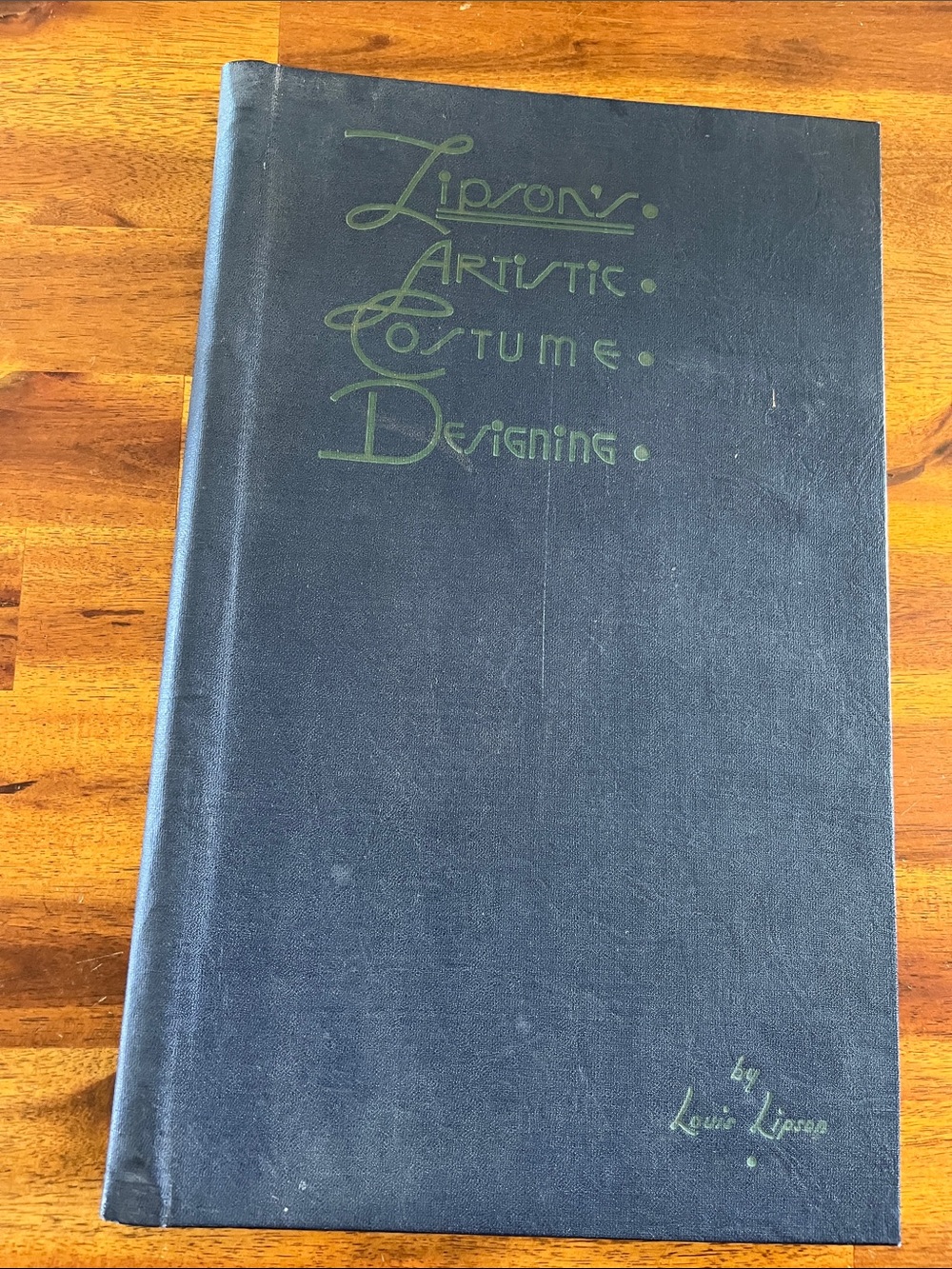 Vtg 1941 Louis Lipson's Artistic Costume Designing Fashion Lesson Book 50 Plates